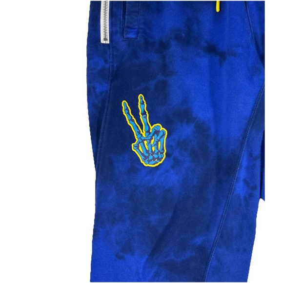 Nike Peace Love Basketball Sweatpants Joggers Dri-Fit Medium Graphic Tie Dye - Picture 5 of 10